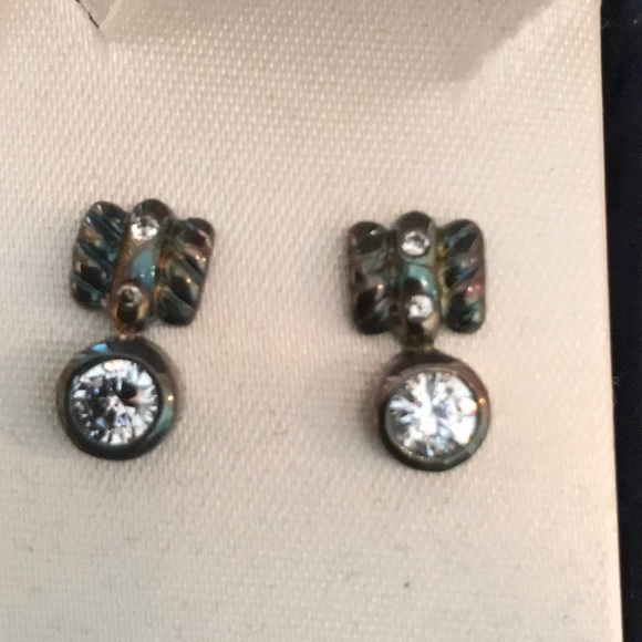 ⚡️FLASH SALE!✨ Legends of Athena 2Tone SS Cubic Zirconia Earrings - Picture 12 of 13